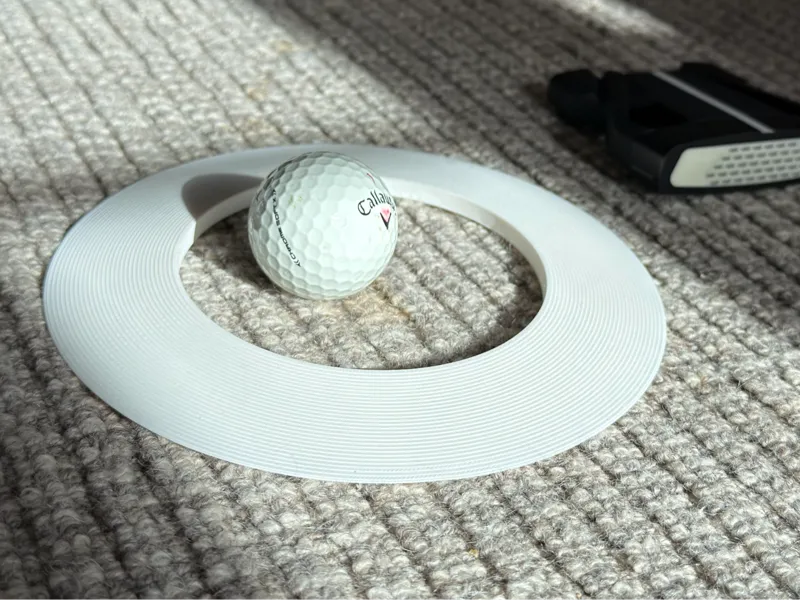 Simple Golf Putting Hole Full Size