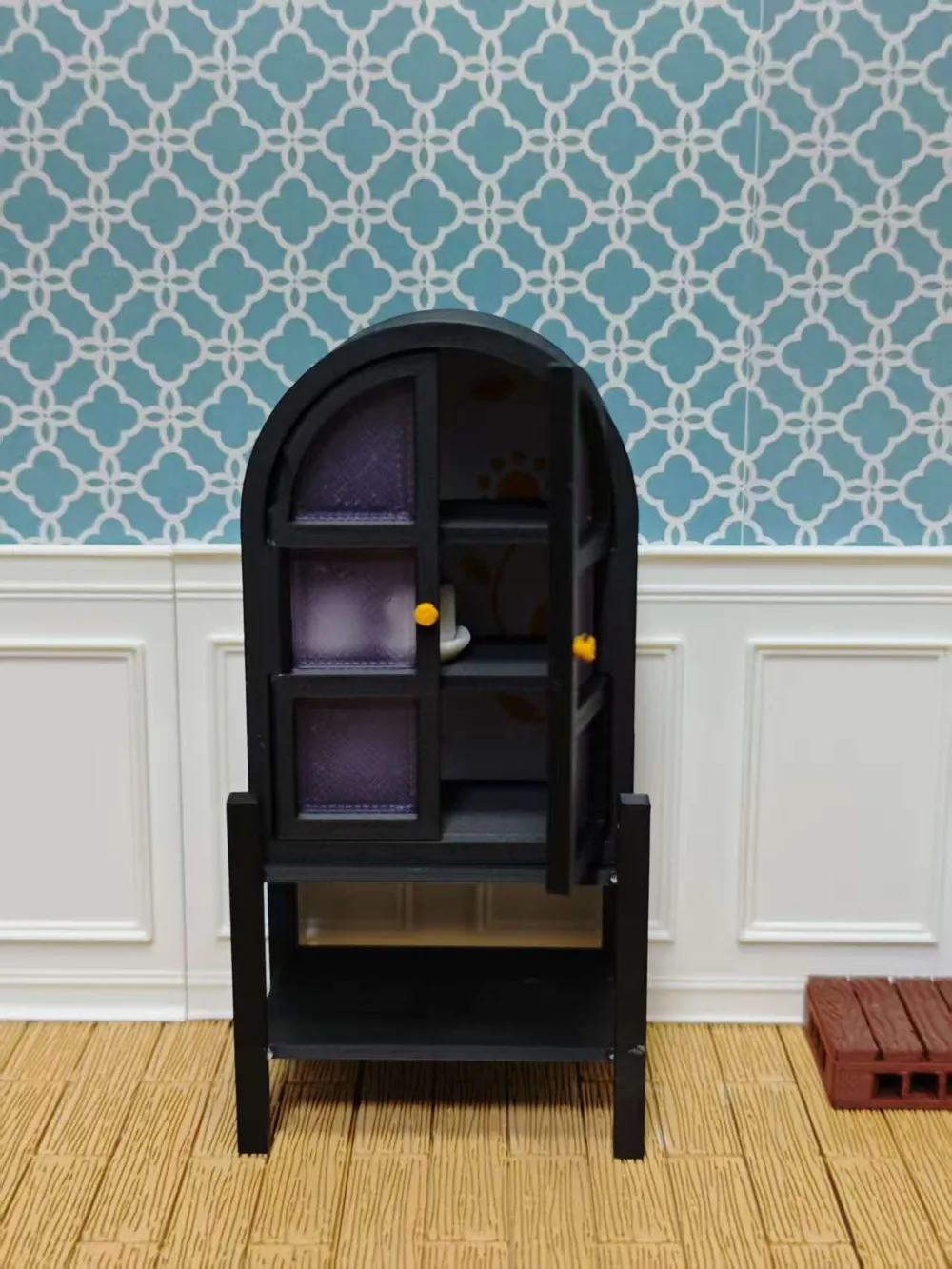 Dollhouse Furniture Display Cabinet - Free 3D Print Model - MakerWorld