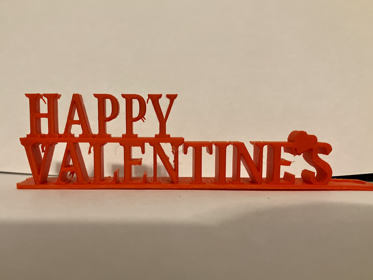 Happy Valentine's Day Sign