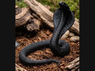 King Cobra – Support-free -3D Decor Display