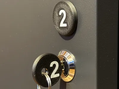 Trotten Key Sleeve & magnetic ID Tag