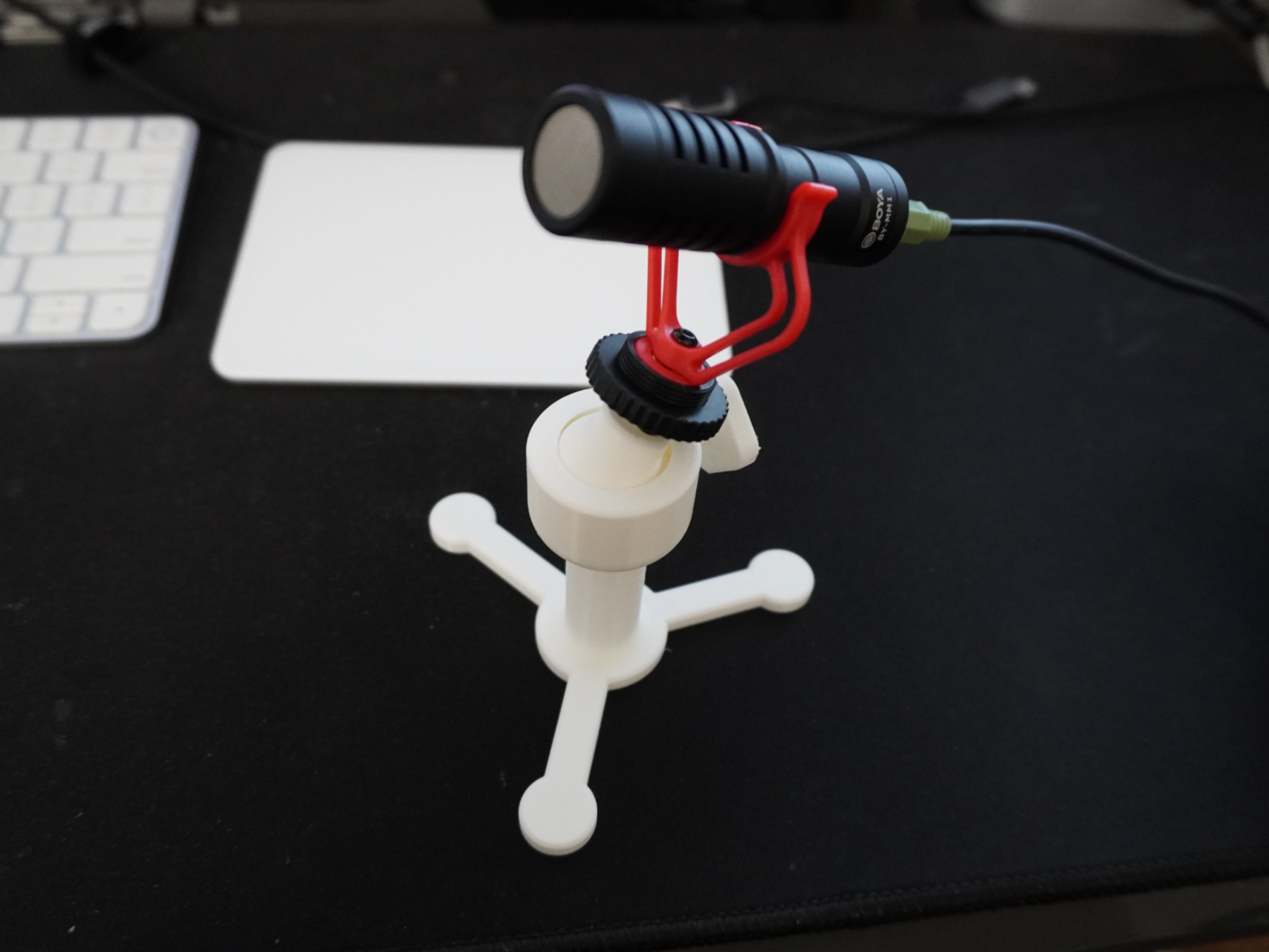 Microphone Desk Stand with 1/4 screw