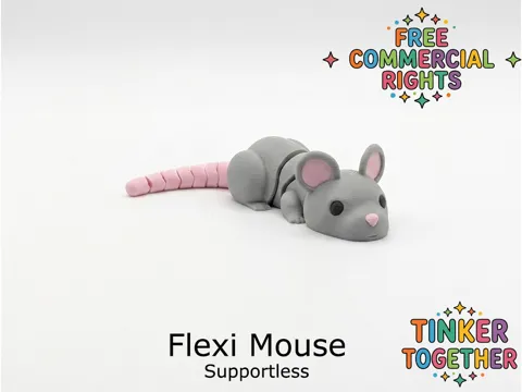 Soporte: Flexi mouse - supportless — referencia de MakerWorld