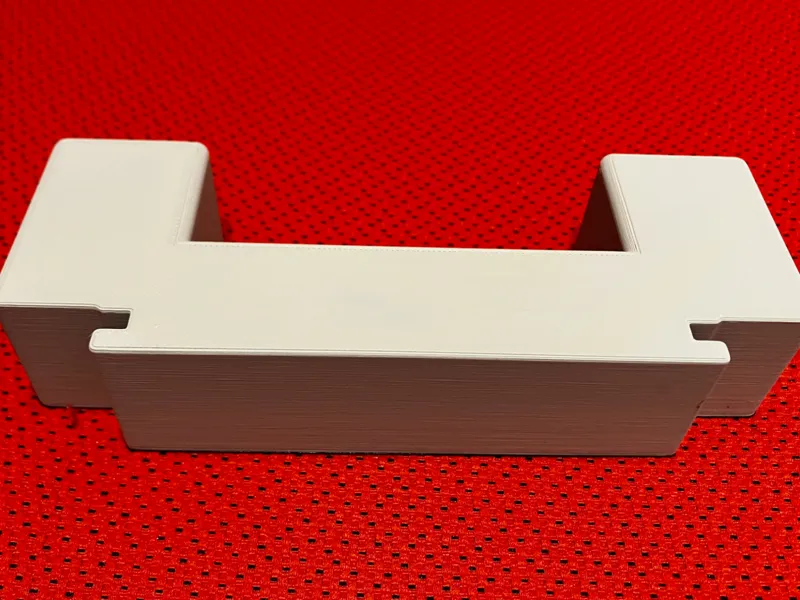 Wall spacer for IKEA KNÖCKLA pedal bin, 50l