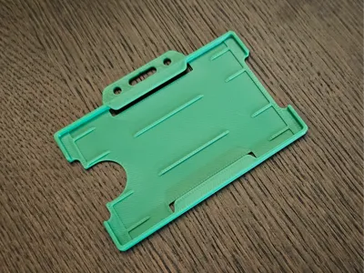 ID Card Holder For Lanyard