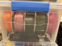 Rectangular Hygrometer, Notched End Caps - PLA