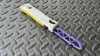 Blade 3 wtih narrow pattern on flat handle
