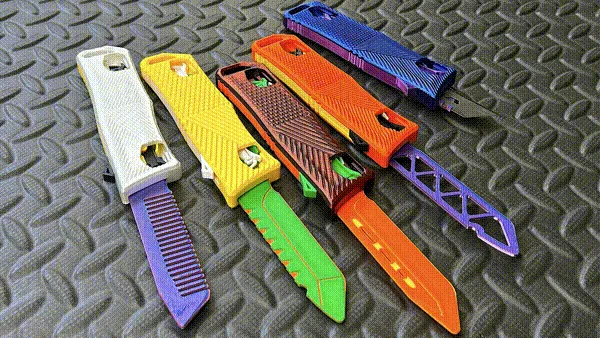OTF Fidget Knife Over-Engineered²