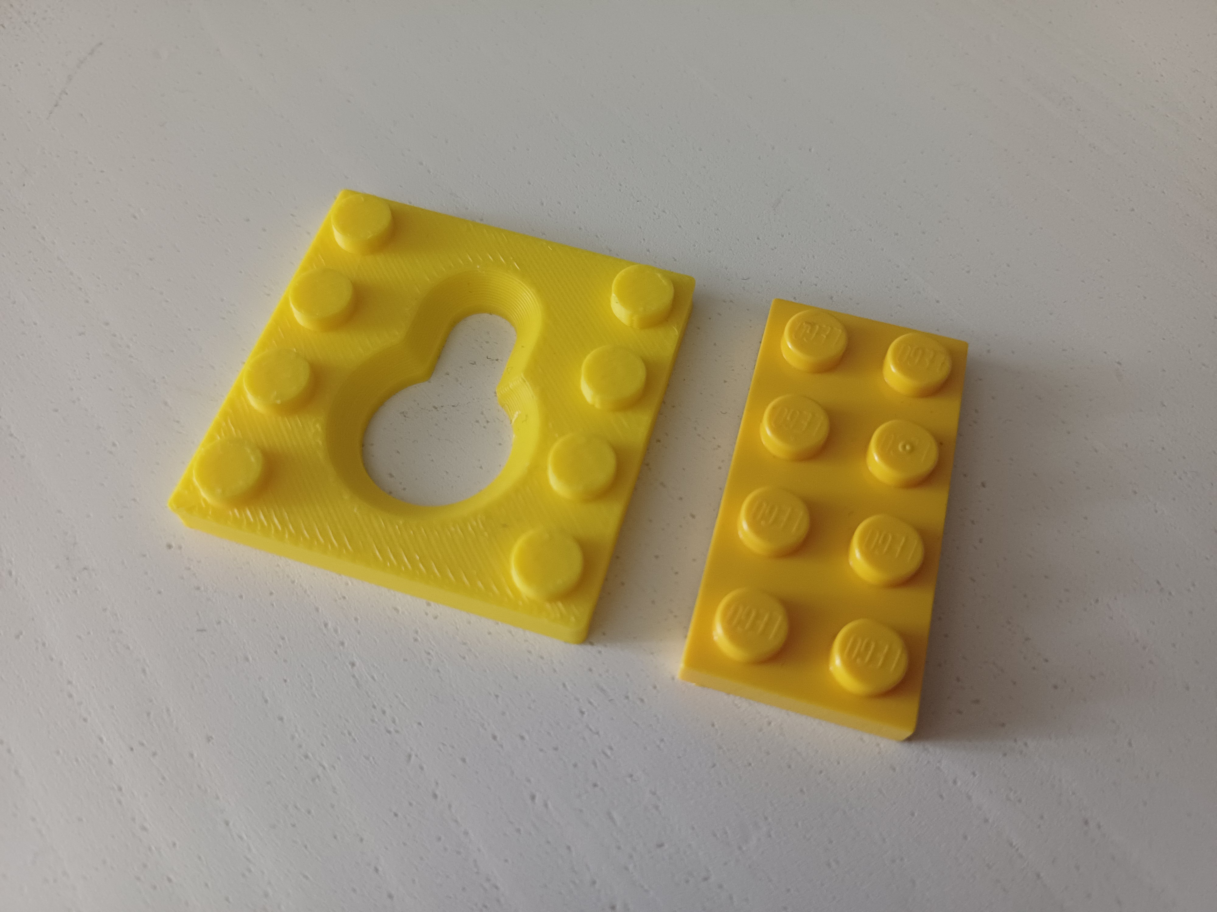 Miniatura 4 do modelo 3D Brick Compatible Wall Mount Hanger Display Storage