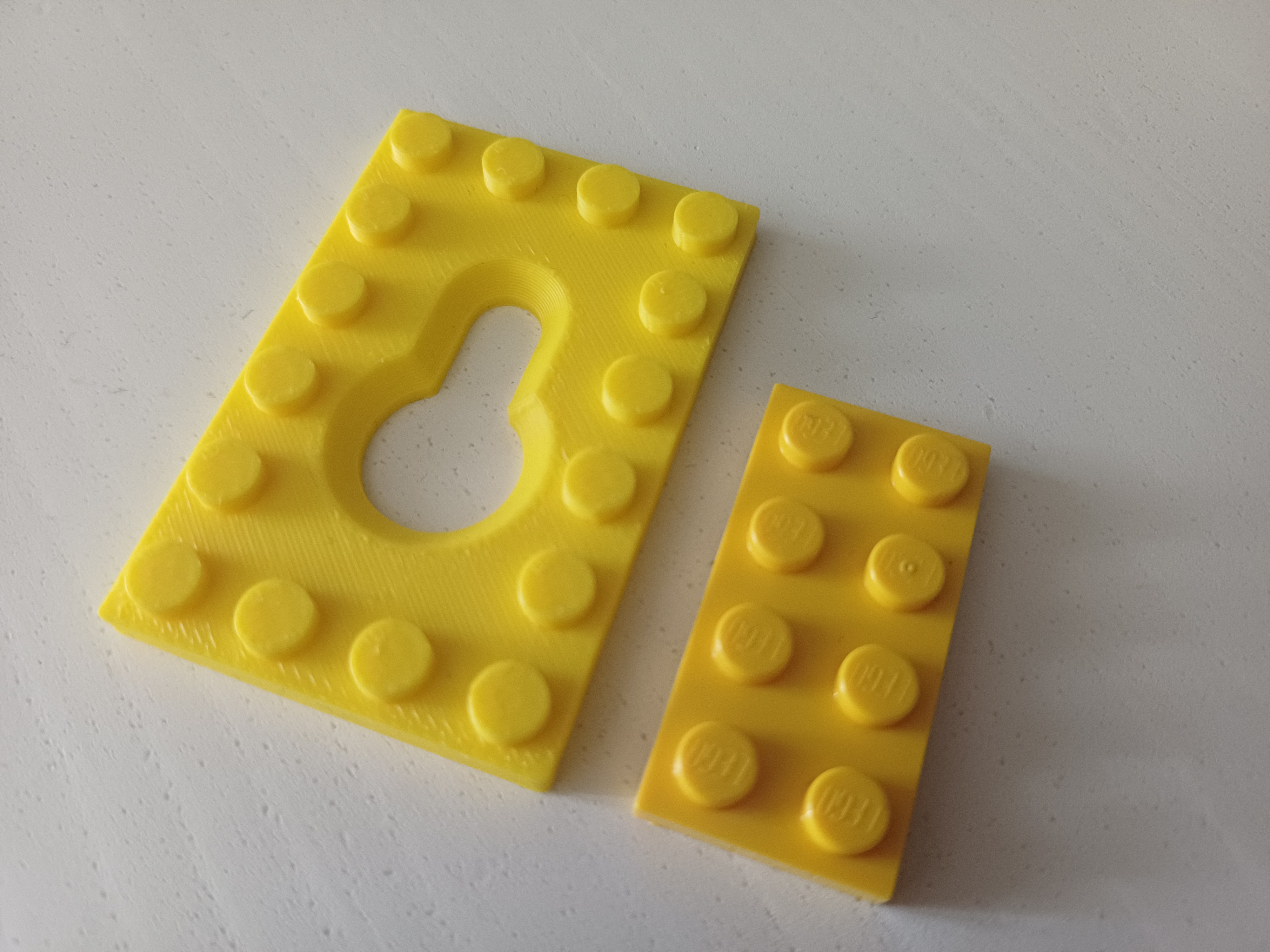 Miniatura 5 do modelo 3D Brick Compatible Wall Mount Hanger Display Storage
