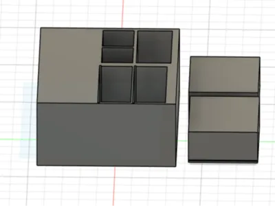organizator with drawers
