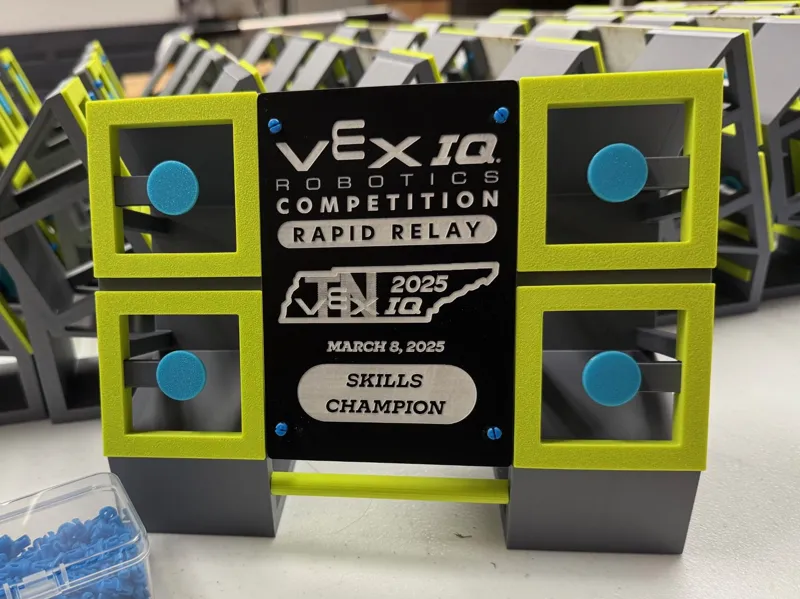 Rapid Relay VEX IQ Trophy - TN State