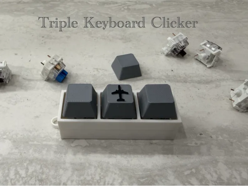 Triple Keyboard Clicker