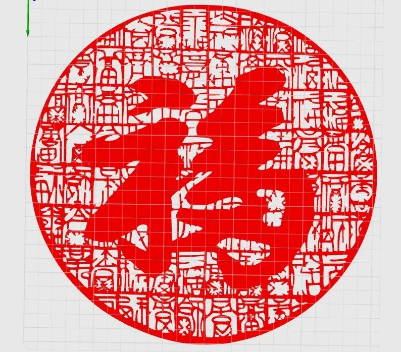 福字窗花