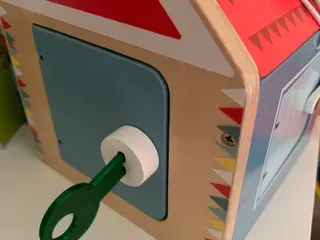 Key for wooden house