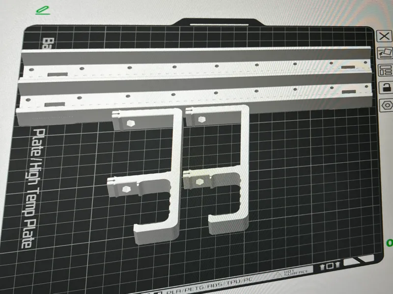 Bambu A1 LED Bracket (DOUBLE)|Top-Mount Compatible