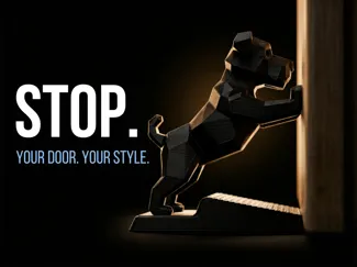 Door Stopper: Low Poly Dog