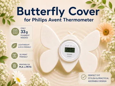 Butterfly Casing for Philips Avent Thermometer