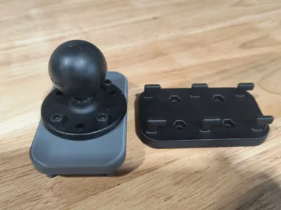 Ikea Skadis Ram Mount 1.5" Ball Mount