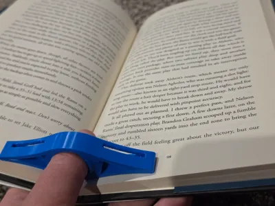 Gyro Page Holder with Bookmark