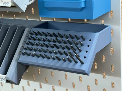 Microbit / 4mm Bit Holder for Ikea Skadis