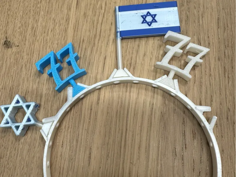Israeli Independence Day - Hairband