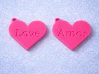 valentine love keychain 0.2mm layer, 2 walls, 15% infill