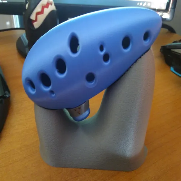 Support remix pour ocarina 12 trous