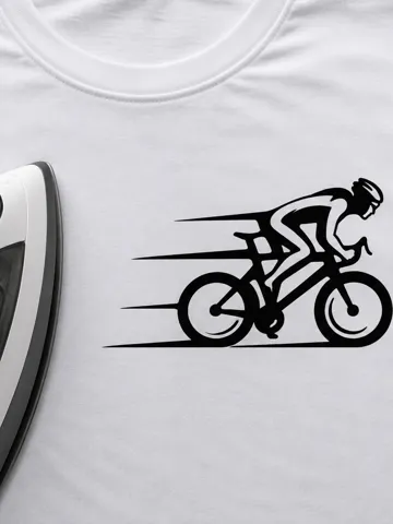 Letrero o emblema decorativo: Vélo - Impression de T-shirt — vista de referencia 2