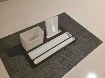 Minimalist Desk Organizer | Support-Free Print