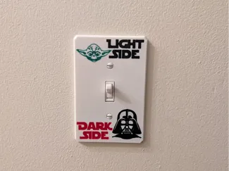StarWars Themed Light Switch Covers