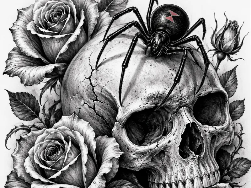 skull painting