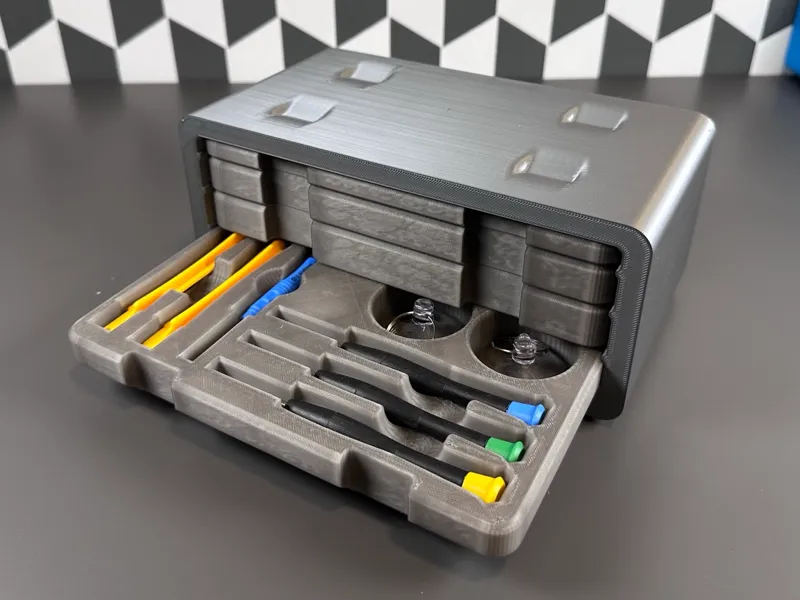 FixBox – Desk Organizer for Electronics Repair