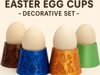Easter Egg Cups – Decorative Set