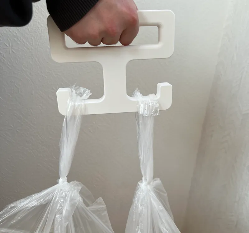 Garbage Bag Carrying Hook