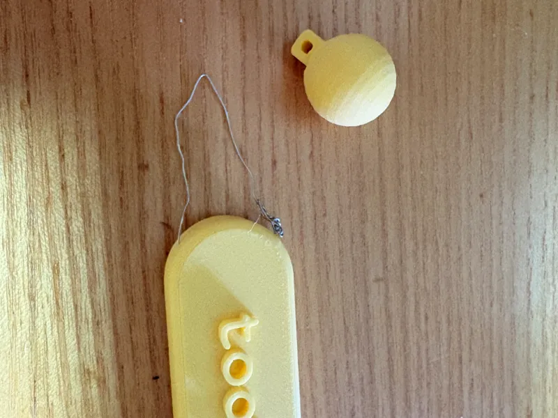 Schwimmer Fliegenfischen mit tool