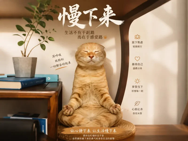 静坐耄耋