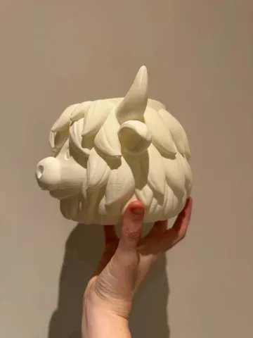 Maceta decorativa: Highland Cow Planter — vista de referencia 5