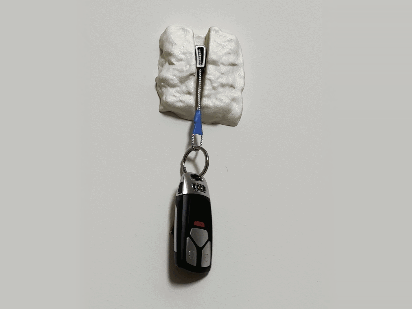 Rock Climbing Key Hanger (rock and nut)
