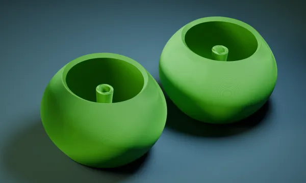 Porte-encens et pot à pot-pourri