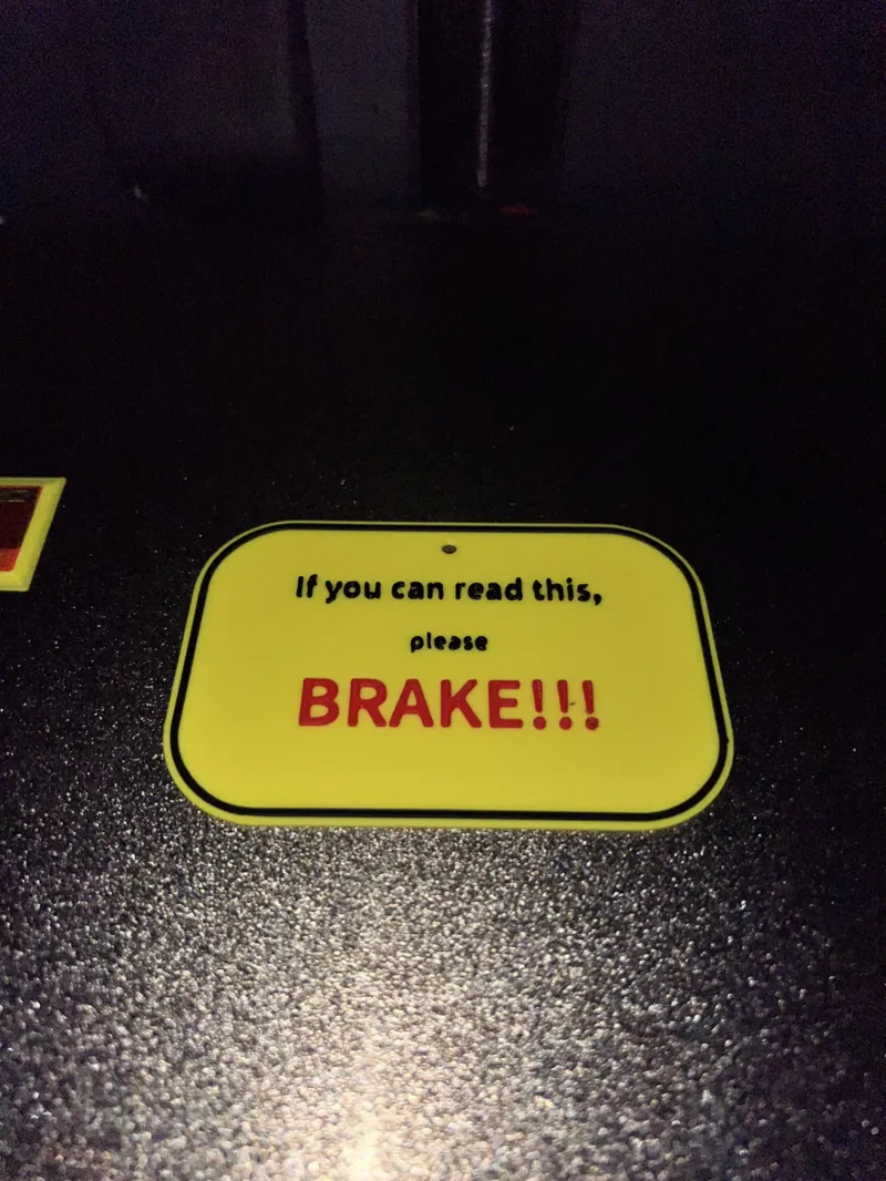 Funny Sign for your car