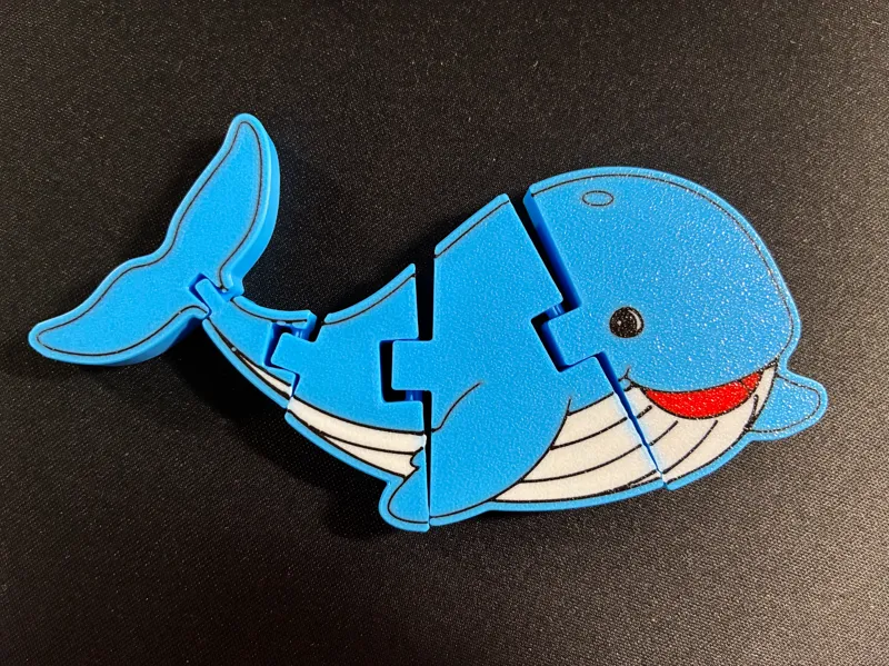 Flexi Whale toy