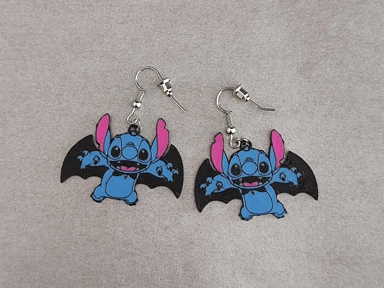 Stitch Vampire Earrings (Halloween) view 4