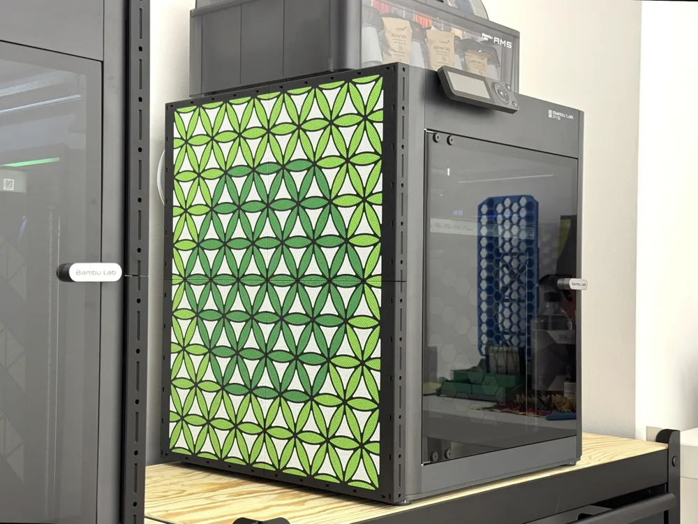 NTK Side Panels - for P1S and X1C - 3 Styles by KYZ Design