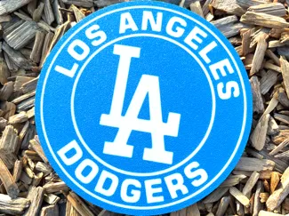 Dodgers Circle Logo - Face Down Printable
