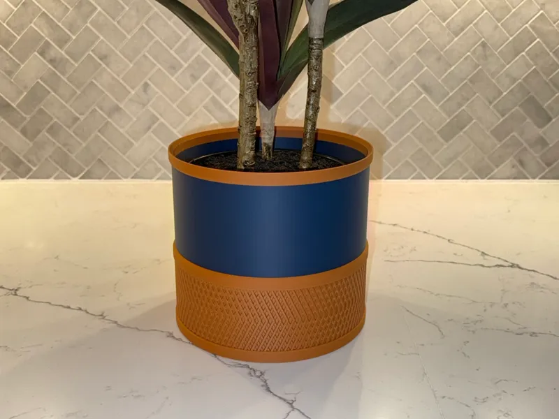 Lattice Pattern Planter - 180mm