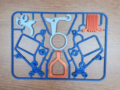 Fidget gun kit card - The Cricket