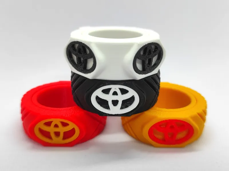 Toyota Logo Keychain
