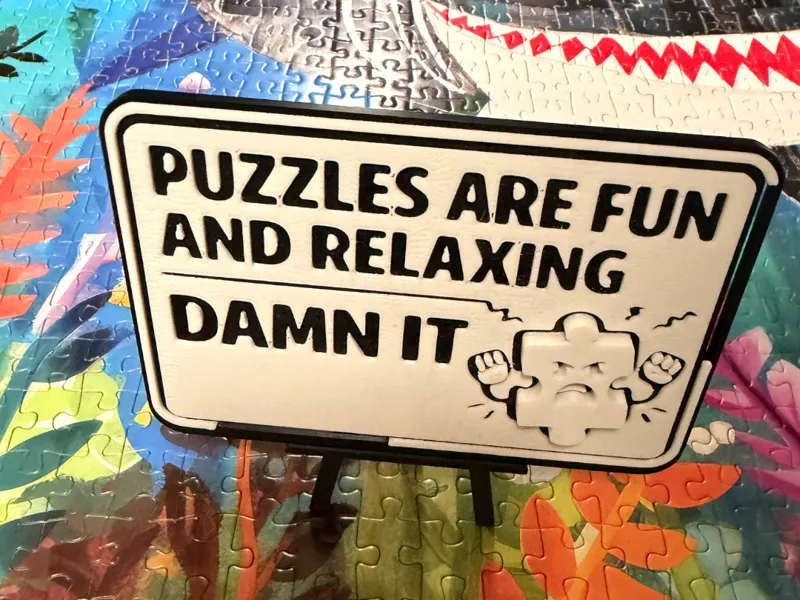 Puzzle frustration 