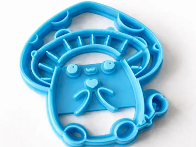 Mushroom Cutie funghetto cookie cutter